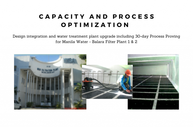 Design integration and water treatment plant upgrade