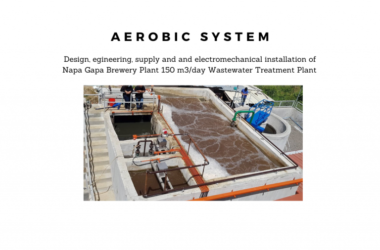 Wastewater treatment plant for brewery