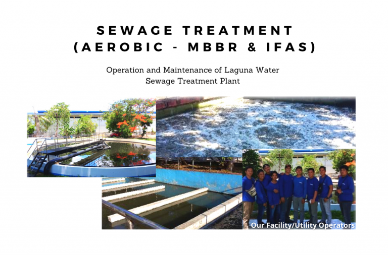 operation and maintenance of sewage treatment plant for aerobic, MBBR and IFAS system